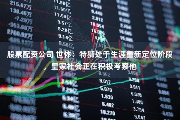 股票配资公司 世体：特狮处于生涯重新定位阶段，皇家社会正在积极考察他
